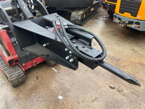 mini skid steer jack hammer|jackhammer attachment for skid steer.